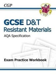 Tapa de Gcse Dt Resistant Materials Aqa Exam Practice Workbook