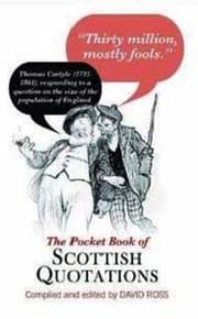 Tapa de The Pocket Book Of Scottish Quotations