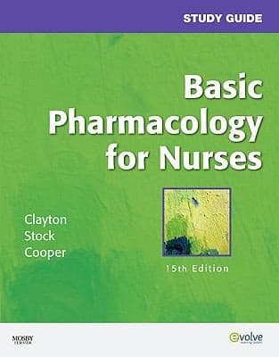 Tapa de Study Guide For Basic Pharmacology For Nurses