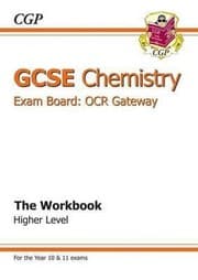 Tapa de GCSE OCR Gateway chemistry. Higher workbook