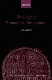 Tapa de The Logic Of Pronominal Resumption