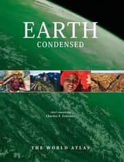 Tapa de Earth Condensed The World Atlas
