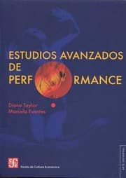 Tapa de Estudios Avanzados De Performance