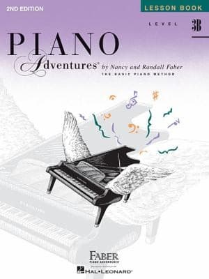 Tapa de Piano Adventures A Basic Piano Method Level 3b