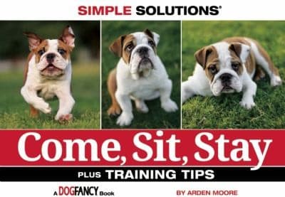 Tapa de Come Sit Stay Plus Training Tips