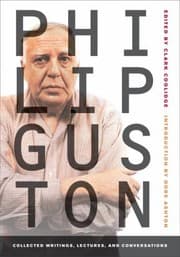Tapa de Philip Guston Collected Writings Lectures And Conversations