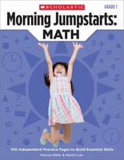 Tapa de Morning Jumpstarts Math 100 Independent Practice Pages To Build Essential Skills Grade 1