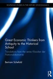 Tapa de Contributions To The History Of Economic Thought