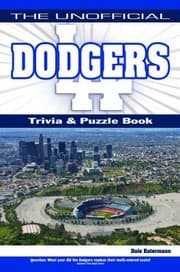 Tapa de Unofficial Dodgers Trivia Games And History
