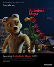 Tapa de Learning Autodesk Maya 2010 Foundation