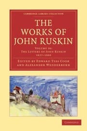 Tapa de The Works Of John Ruskin Letters Of Ruskin I