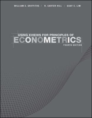 Tapa de Using Eviews For Principles Of Econometrics