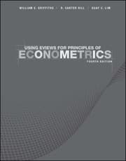 Tapa de Using Eviews For Principles Of Econometrics