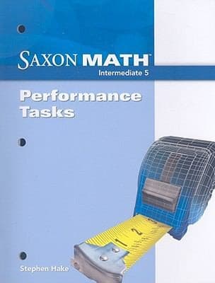 Tapa de Saxon Math Assessment Guide