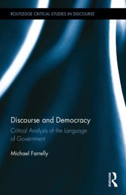 Tapa de Discourse And Democracy