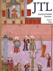 Tapa de Journal Of Turkish Literature Issue 5