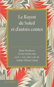 Tapa de Le Rayon De Soleil Et Dautres Contes With Exercises And A Vocabulary