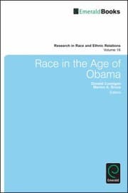 Tapa de Race In The Age Of Obama