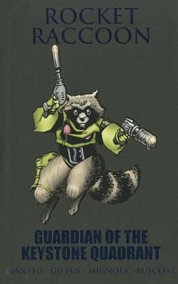 Tapa de Rocket Raccoon Guardian Of The Keystone Quadrant