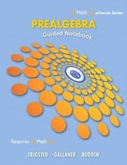 Tapa de Prealgebra Guided Notebook