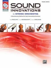 Tapa de Sound Innovations For String Orchestra A Revolutionary Method For Earlyintermediate Musicians Violin