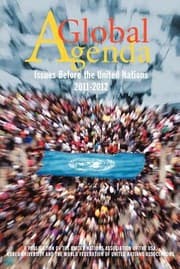 Tapa de A Global Agenda Issues Before The United Nations 20112012