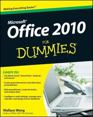 Tapa de Office 2010 For Dummies