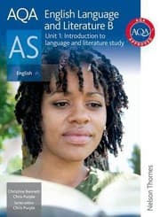 Tapa de Aqa Language And Literature B As
