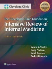 Tapa de The Cleveland Clinic Foundation Intensive Review Of Internal Medicine