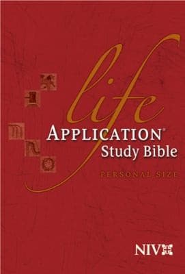 Tapa de Life Application Study Bible New International Version
