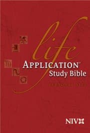 Tapa de Life Application Study Bible New International Version