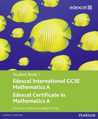 Tapa de Edexcel Igcse Mathematics A