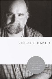 Tapa de Vintage Baker