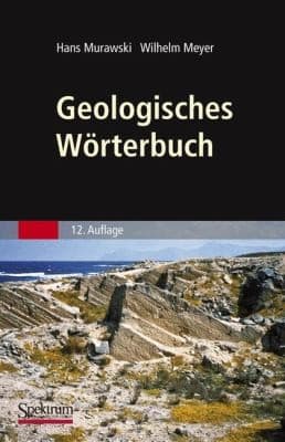 Tapa de Geologisches Wrterbuch