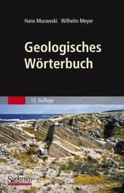 Tapa de Geologisches Wrterbuch