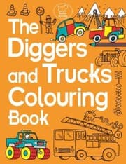 Tapa de The Diggers and Trucks Colouring Book