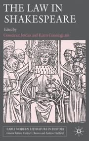 Tapa de The Law In Shakespeare