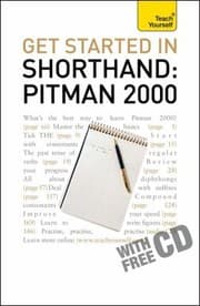 Tapa de Get Started In Shorthand Pitman 2000