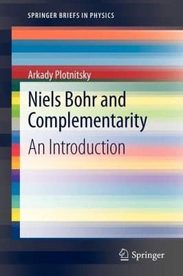 Tapa de Niels Bohr And Complementarity An Introduction