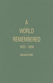 Tapa de A World Remembered 19251950
            
                Historical Memories