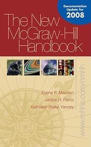 Tapa de New McGrawHill Handbook Hardcover Update W Catalyst 20