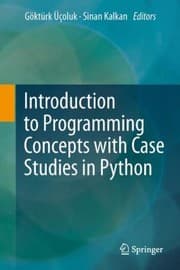 Tapa de Introduction To Programming Concepts With Case Studies In Python