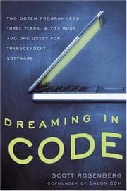 Tapa de Dreaming in code
