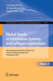 Tapa de Global Trends In Information Systems And Software Applications