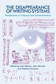 Tapa de Disappearance Of Writing Systems Perspectives On Literacy And Communication
