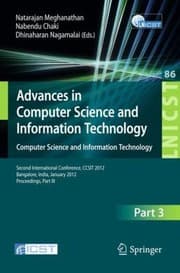 Tapa de Advances In Computer Science And Information Technology Computer Science And Information Technology Second International Conference Ccsit 2012 Bangalore India January 24 2012 Proceedings