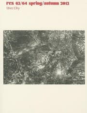 Tapa de Res Anthropology And Aesthetics Springautumn 2013 Wetdry
