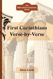 Tapa de First Corinthians Versebyverse Steve Lewis