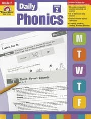 Tapa de Daily Phonics Grade 2