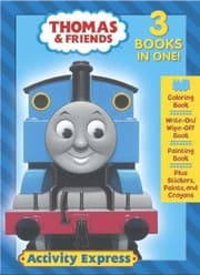 Tapa de Thomas Friends Activity Express With StickersWith CrayonsWith Paint BrushWith PaintWith WriteOnWipeOff Book Painting Book
Thomas Friends Paperback